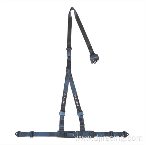 Double Buckle Polyester Safety Seat Belts